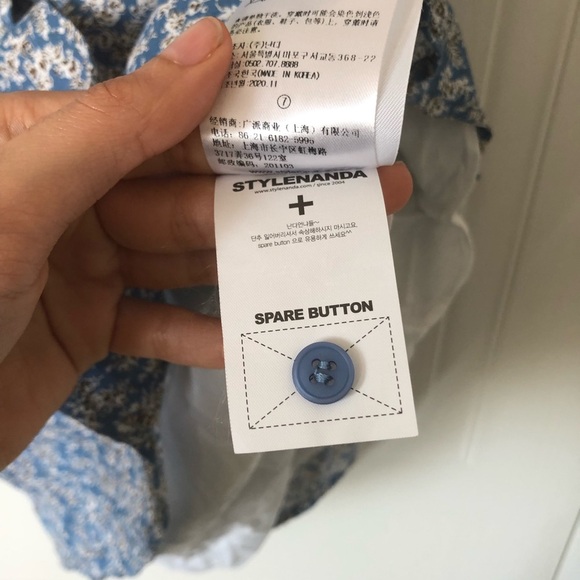 StyleNanda Floral Button-down Dress - Picture 13 of 14